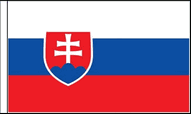 Slovakia Table Flags